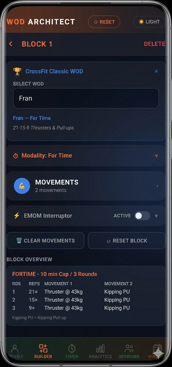 WOD Builder
